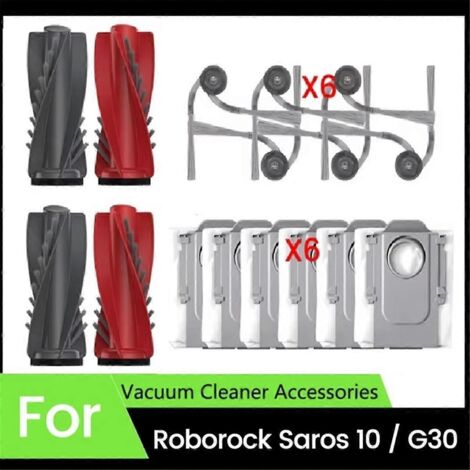 Kit de remplacement de 16 pièces pour aspirateur robot Saros 10