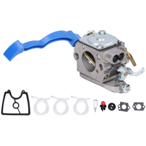 Kit de remplacement de carburateur avec filtre à air pour tondeuse à gazon souffleuse Husqvarna 125B 125BVX 125BX