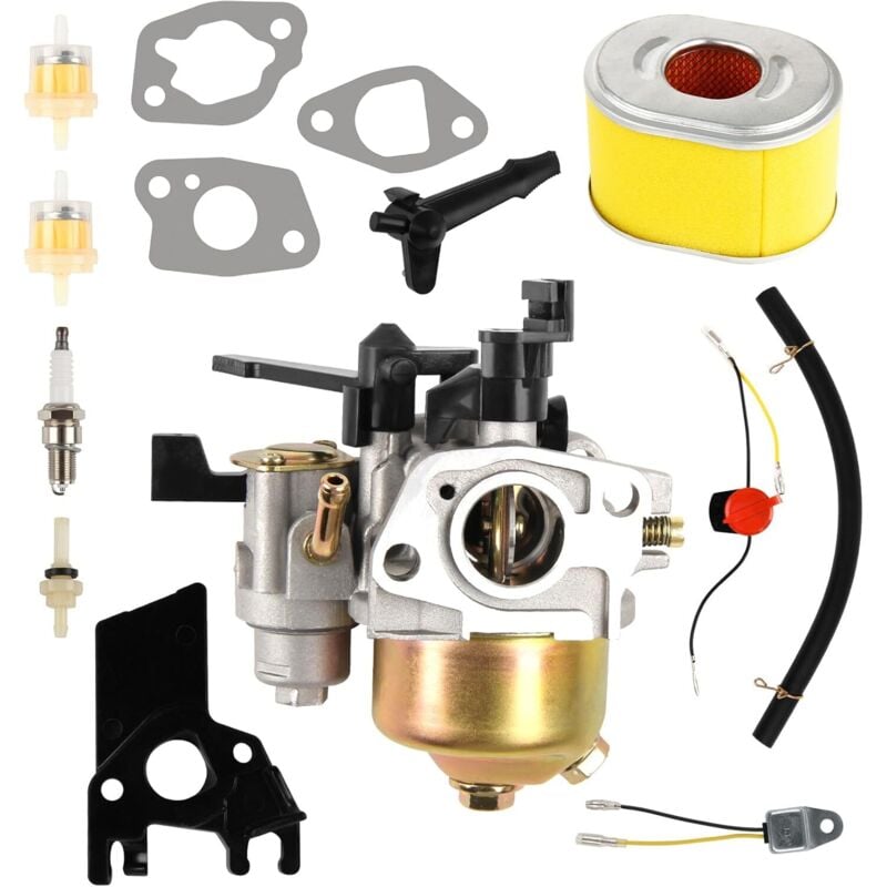 Coocheer - Kit de remplacement de carburateur pour moteur Honda GX160 GX200 GX168 GX140 GX120 5,5 cv 6,5 cv WP30X pompe à eau 16100-ZH8-W61