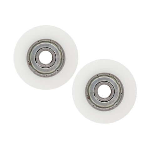 Kit de remplacement de roulettes de porte de serre Elite de 30 mm de diamètre