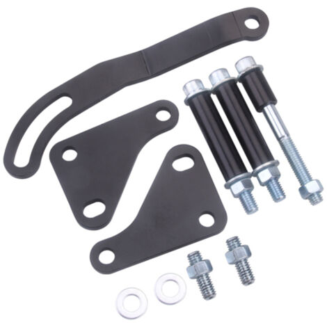 Kit de remplacement de support de pompe de direction SBC, support d'alternateur en fonte pour SWP LWP Saginaw GM SB Chevy 350