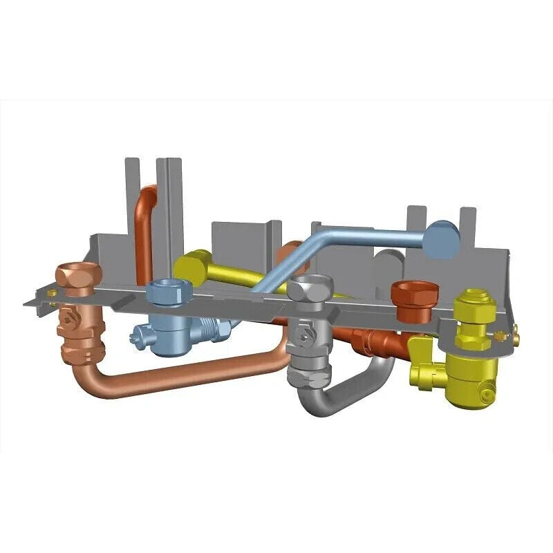 Kit tubulure Leblanc avec cache elm glm/sad Saunier Duval 0010025503