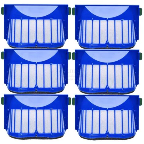 Kit de remplacement pour aspirateur iRobot Roomba séries 675, 650, 690 et 600 : accessoires, pièces détachées, brosse, brosse latérale et filtre HEPA.-AquaForge