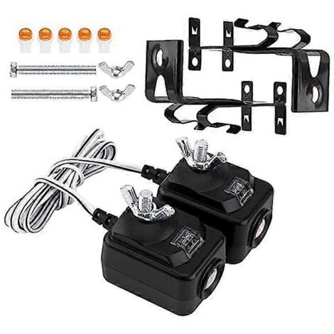 Kit de remplacement pour capteur de sécurité et supports de porte de garage 820CB (compatible avec les références 41A5034/G801CB-P/801CB/041-0136)