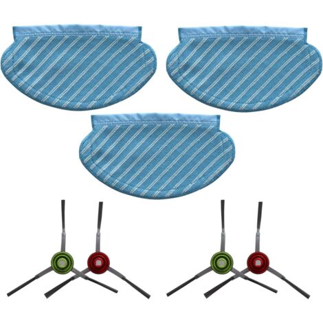 Kit de remplacement pour Ecovacs OZMO Accessoires pour Ecovacs Deebot Ozmo 920 950 Lot de 7