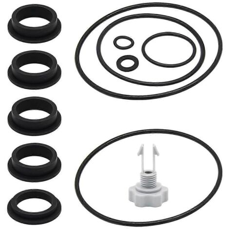 Kit de remplacement pour pompes à filtre à sable, soupape de purge d'air et joints toriques (voir illustration)