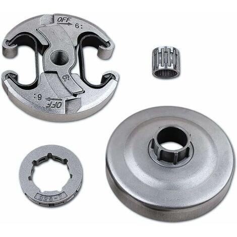 Kit de remplacement pour tronçonneuse Husqvarna 340 345 346XP 350 351 353 445 450 E Tronçonneuse Embrayage Roulement à aiguilles-