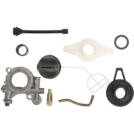 Kit de Remplacement pour Tronçonneuse - Pompe à Huile avec Pignon sans Fin en Métal et Plastique pour Modèles 362, 365, 371, 372, 385, 390, 570, 575, 576
