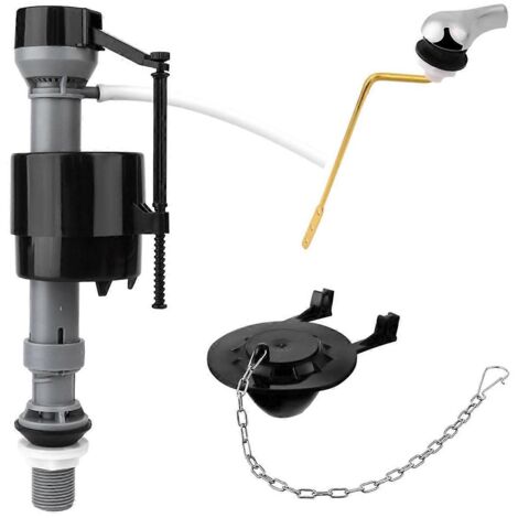 Kit de remplacement universel pour mécanisme de chasse d'eau avec clapet de remplissage