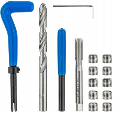 Kit de reparaci贸n de roscas M10x1.25 para roscas rotas 10 resortes