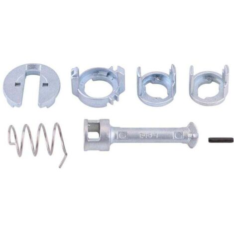 Kit de reparación de 7 piezas para cerradura de puerta delantera izquierda/derecha de coche E46 Serie 3 (1998-2005)