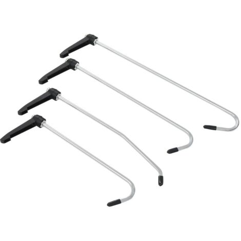 Kit de reparación de abolladuras sin pintura de 4 piezas herramientas de taller para coche 020003983