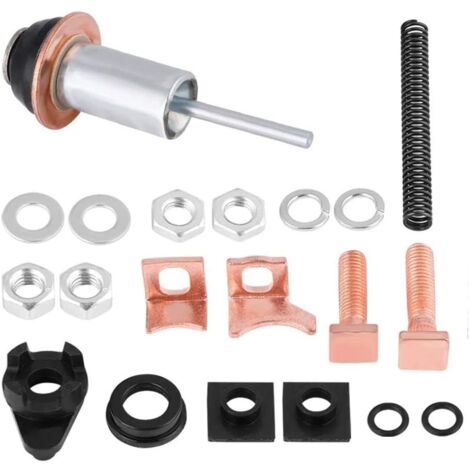 Kit de reparación de arranque, kit de reparación de solenoide de arranque para Land Rover Discovery Defender TD5 2.5 Diesel. Kit de reparación de arranque del motor 2280007220
