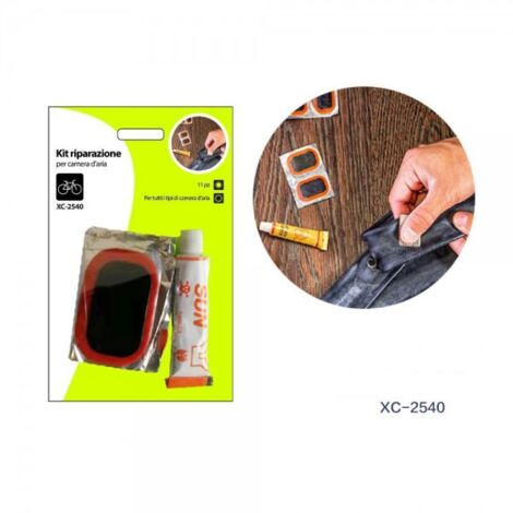 PrimeMatik - Kit de herramientas bicicleta multifunción con parche y  palancas de plástico para reparación de pinchazos