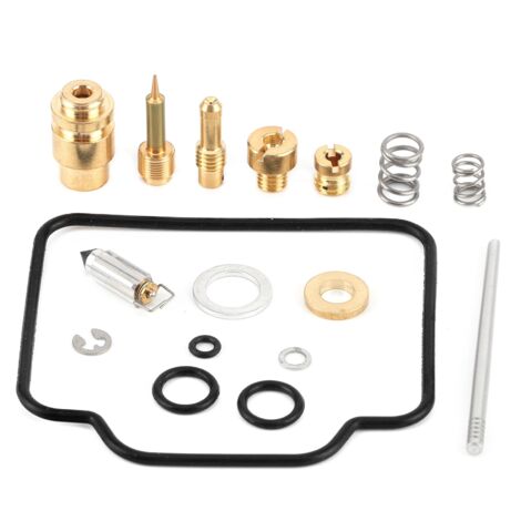 Kit de reparación de carburador 0101-010 para Suzuki LT-F4WDX King Quad 300 (1991–1998) – Juego completo de piezas de aluminio y goma.