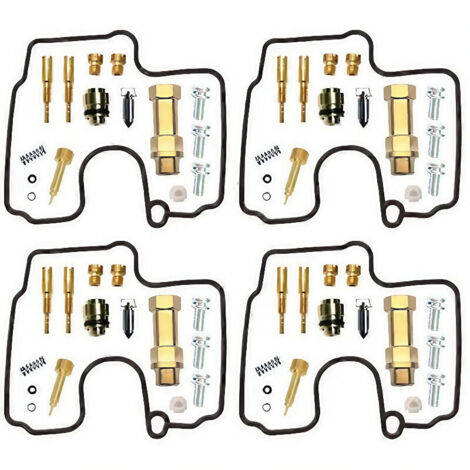 Kit de reparación de carburador para Yamaha YZF1000R Thunderace (1996–2001) – 4 piezas, repuestos originales, fácil instalación.