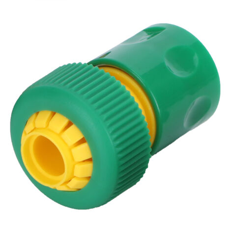 Kit de reparación de grifo de jardín ABS [3/4" G3/4] con válvula de bola de encendido/apagado – 3 piezas – 8,5 cm x 4,1 cm