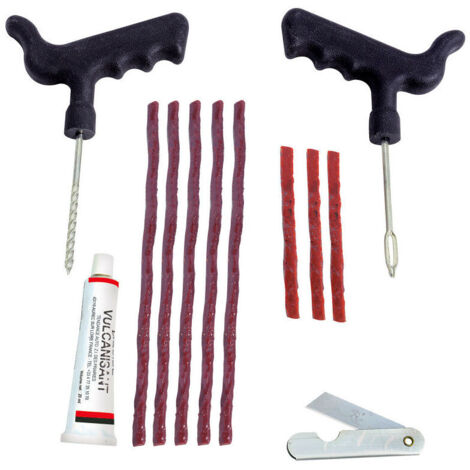 Kit de reparación de neumáticos “Kit sin cámara de 6 piezas”