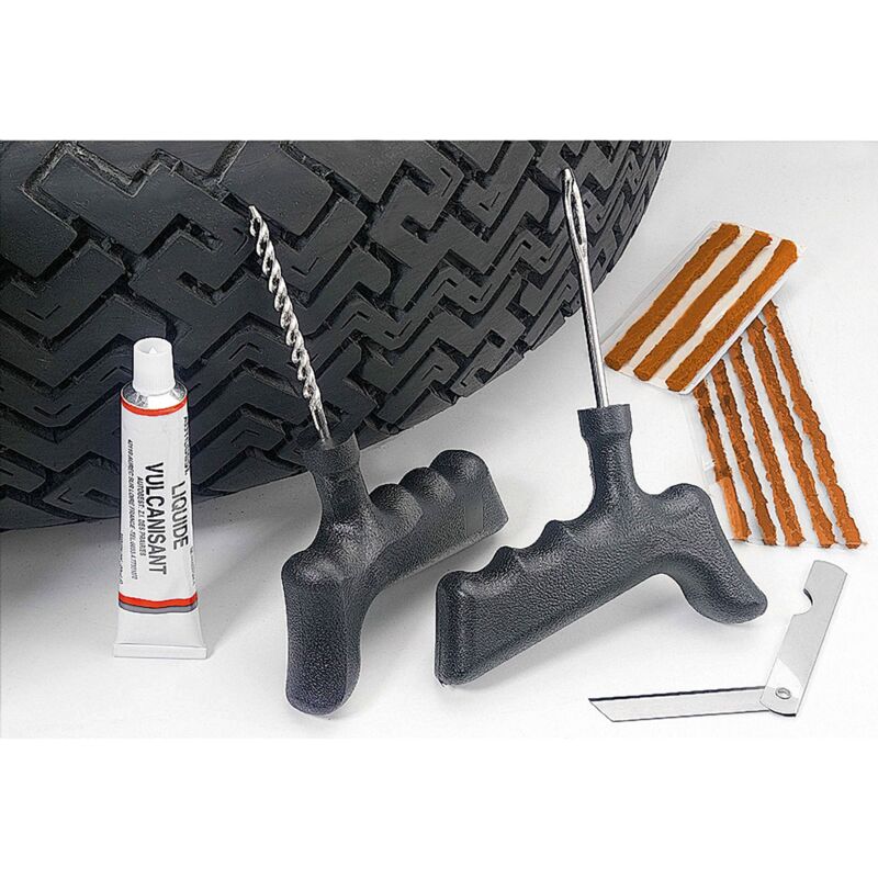 Tendance Auto - Kit de reparación de neumáticos sin cámara tubeless