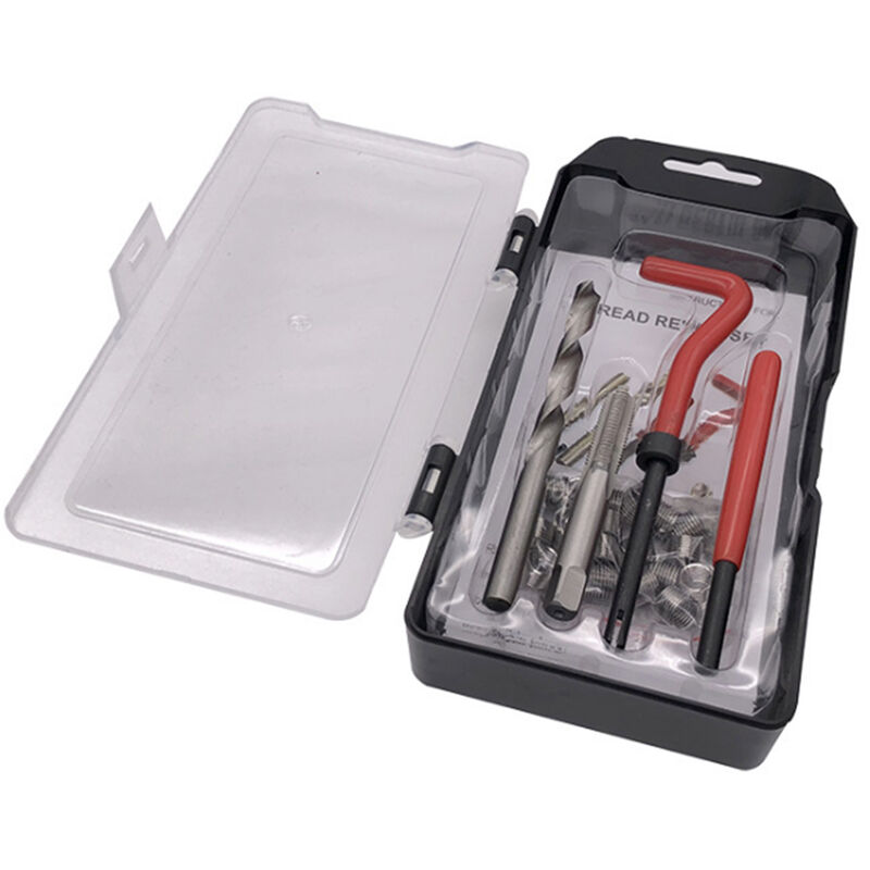 

Kit de reparacion de roscas, roscas danadas de 14 mm compatibles con Helicoil,15 piezas M12 x 1,25