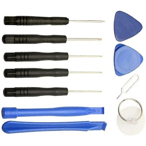 Kit de reparación de smartphones 11 en 1  Destornillador de precisión incluido  Para iPhone, Samsung, Huawei  Reemplazo de batería, pantalla y cristal  Herramienta técnica profesional