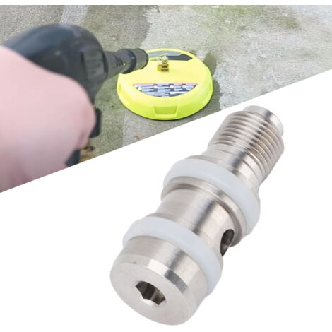 [Kit de reparación] Kit de reparación para limpiadores de superficies rotativos y planos para superficies de hormigón, compatible con la mayoría de los limpiadores de superficies – Material: Aluminio,
