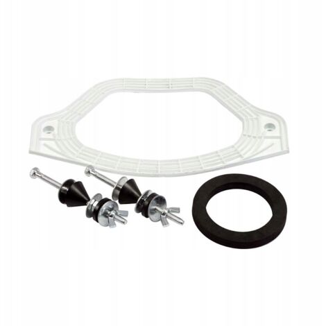 Kit de reparación para inodoro compacto con junta trapezoidal