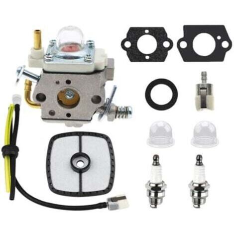 Kit de réparation carburateur, filtre à air et à essence pour débroussailleuse Echo WTA-33 / PB-250 – référence P05412001001
