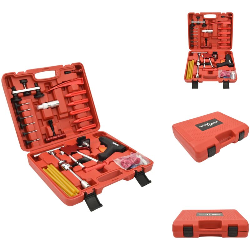 Kit de réparation de bosses avec boîte de rangement 42 pcs - Kit De Débosselage - Réparation De Bosses - Outil De Carrosserie - Outil Auto - Kit De