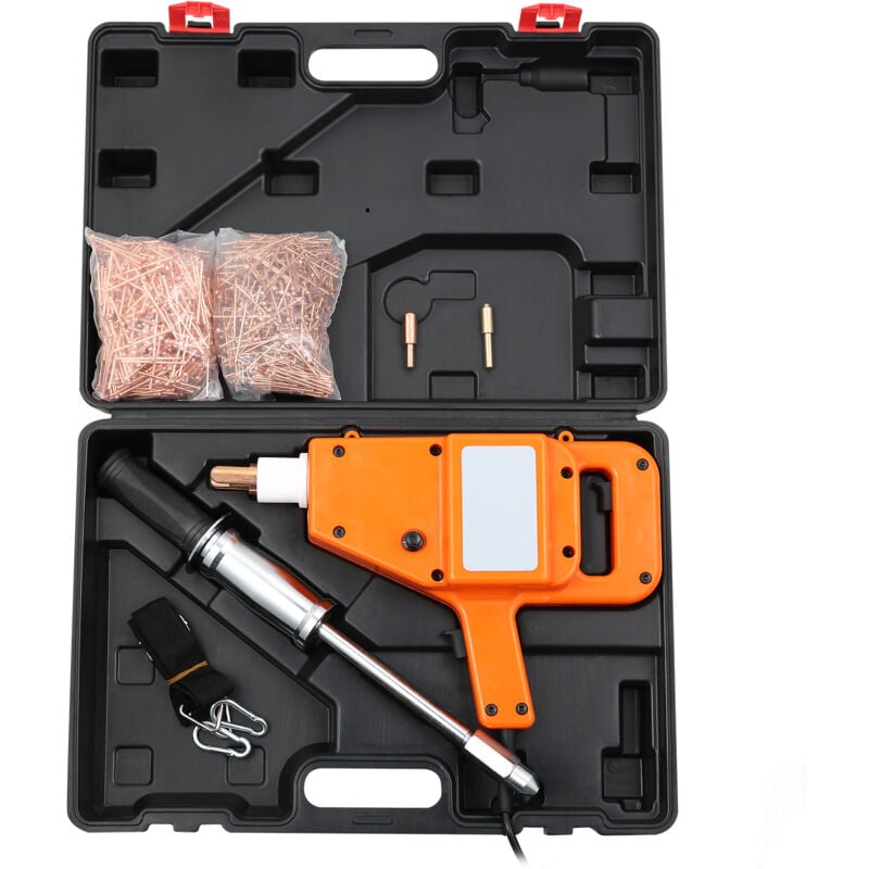 Mophorn - Kit de réparation de bosses pour carrosserie automobile kit de soudage de goujons 800 va avec extracteur de bosses par points
