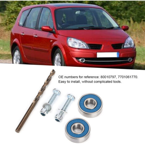 Kit de Réparation de Bras d'Essuie-Glace avec Roulement 80010797 pour Renault Grand Scenic II Phase 2