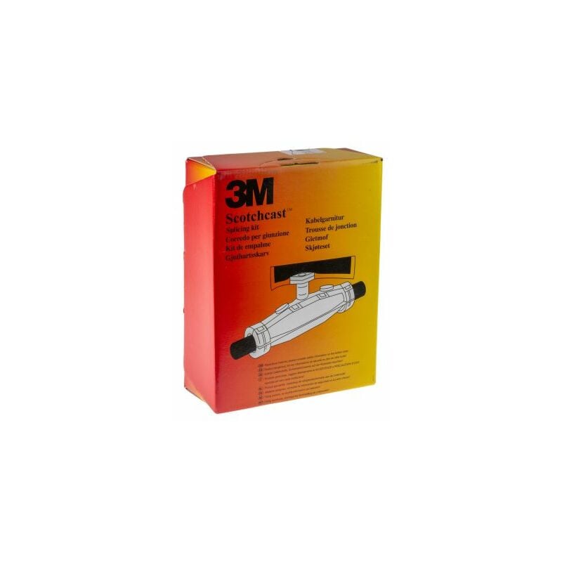 3M - Kit de réparation de câbles Scotchcast, taille câble 4 x 1.5 10mm², avec 4, 5 conducteurs , 178 x 69mm ( Prix pour 1 Kit )