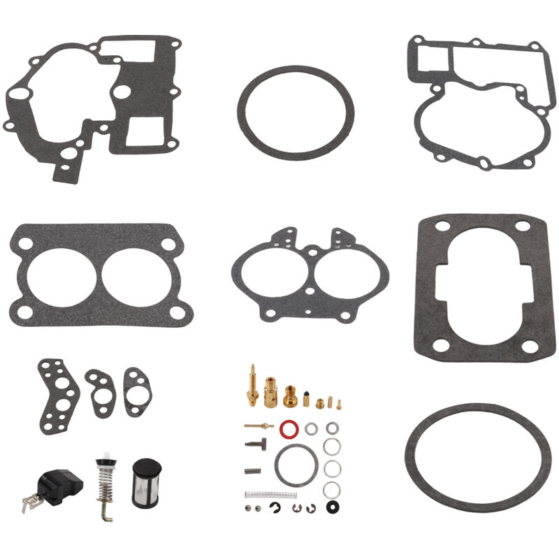 Forehill - Kit de réparation de carburateur 3304-9565A7 pour Mercruiser Marine 3.0L 4.3L 5.0L
