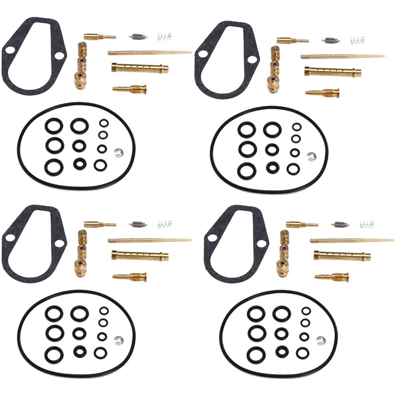 Forehill - Kit de réparation de carburateur 4 pièces 16010‑323‑315 pour CB500K, CB550F 1971‑1977