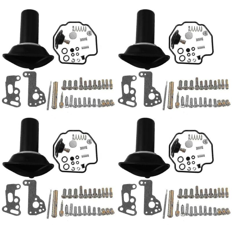 Crea - Kit de réparation de carburateur de moto, 4 jeux, pour v-max 1200 Vmax 1985 – 2000