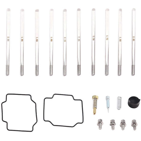 Kit de réparation de carburateur de moto, vis de réglage du ralenti et du mélange pour carburateur Lectron 2 temps