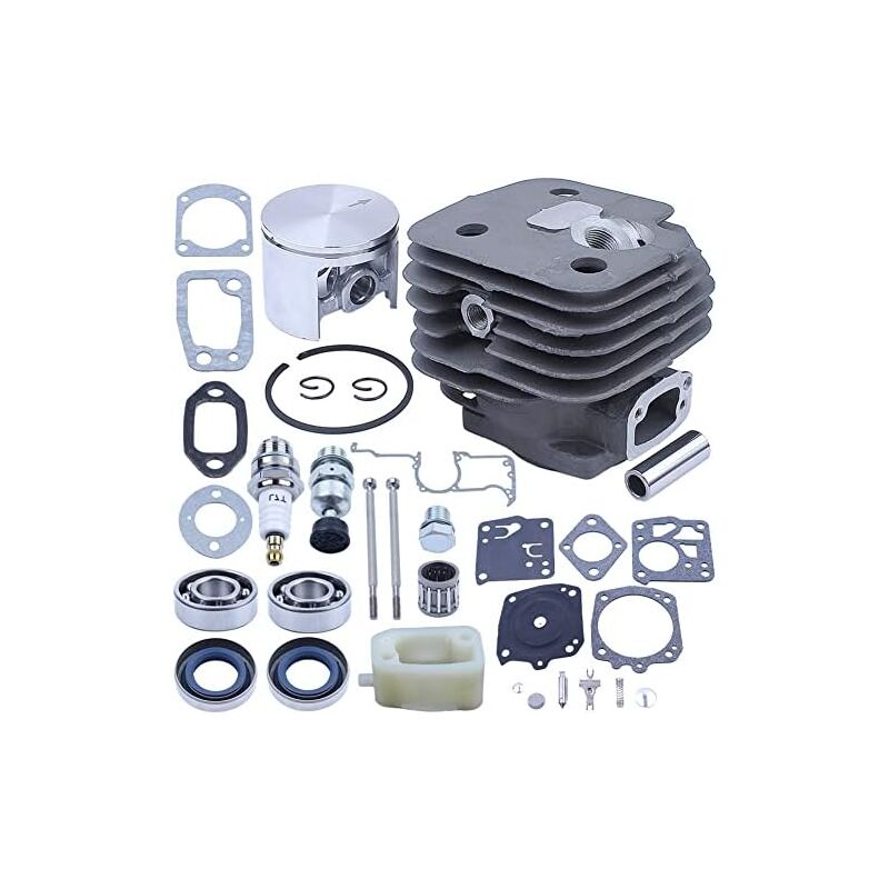 Kit de réparation de carburateur de roulement de manivelle de cylindre 52Mm, pour tronçonneuse Husqvarna 162, 266, 266Se, 501 68 55 71