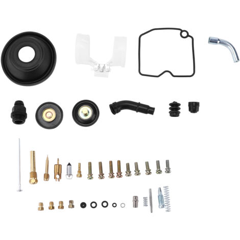 Kit de réparation de carburateur, outil de réparation de carburateur métal en caoutchouc complet pour remplacement de moto pour Kawasaki Vulcan VN800 Keihin 1995-2006.