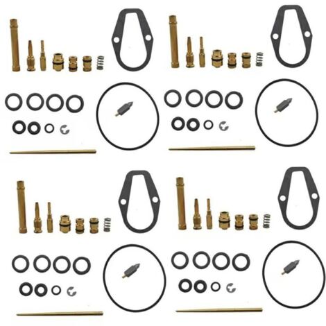 Kit de réparation de carburateur pour moto – Compatible avec modèles Honda CB550F, CB550K et CB550 (années 1974 à 1976) – Pièces de rechange haute précision pour carburateurs Keihin-lsw