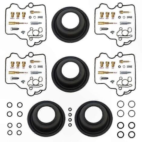 Kit de réparation de carburateur pour moto Yamaha RF900R / RF900 (1994–1997), pièces de rechange compatibles, joints, membranes et joints toriques inclus-lsw