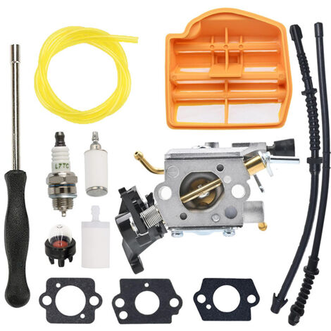Kit de réparation de carburateur pour tronçonneuse Husqvarna 445, 445E, 450 et 450E (C1M-EL37B)