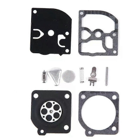 Kit de réparation de carburateur pour tronçonneuse Jonsered 2041 2050 400 510 et Zama C1Q-EL1 C1Q-EL10 C1Q-M43 (accessoires inclus)