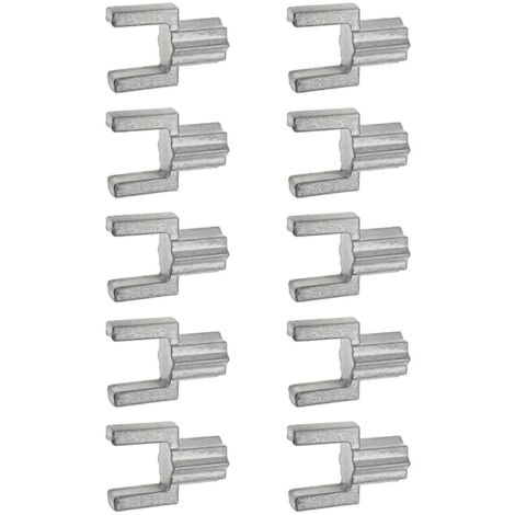 Kit de réparation de distributeur d'air de chauffage (10 pièces) compatible avec Mercedes-Benz W205, W213, W253, C180, E300, GLC260, référence 2058306800, A2058306800