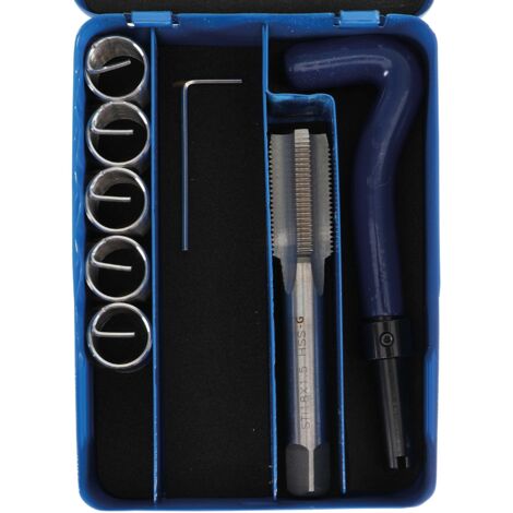 KIT DE RÉPARATION DE FILETS  M18 X 1,5  7 PIÈCES BGS 9433