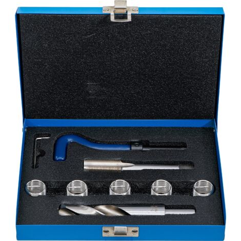 KIT DE RÉPARATION DE FILETS  M18 X 1,5  9 PIÈCES BGS 99433