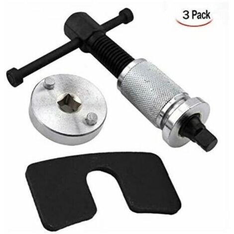 Kit de Réparation de Freins avec Repousse-Piston pour Étriers, Outils et Adaptateurs pour Remplacement de Disques