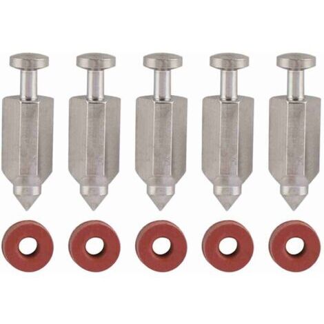 Kit de réparation de joint de siège d'aiguille de carburateur 5 pièces pour 398188