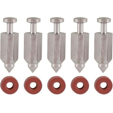 Kit de réparation de joint de siège d'aiguille de soupape à flotteur de carburateur pour moteurs verticaux Briggs Stratton 3