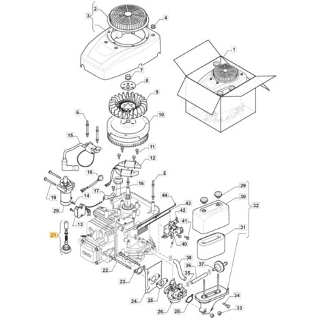 Kit de réparation de l'engrenage du moteur STIGA ST 350 tracteur de pelouse ORIGINAL 118551426/0