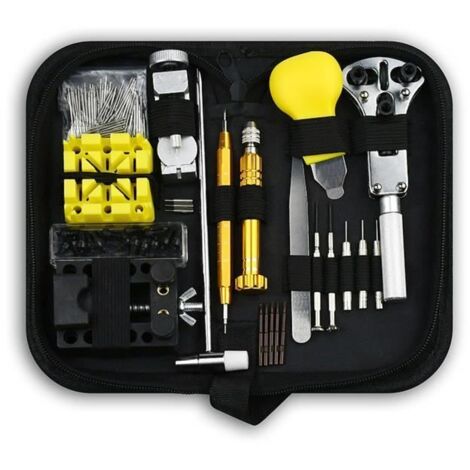 Kit De Réparation De Montre, 148 Pcs Ensemble D\'outils De Barre De Ressort Professionnel Ensemble Avec Étui De Transport